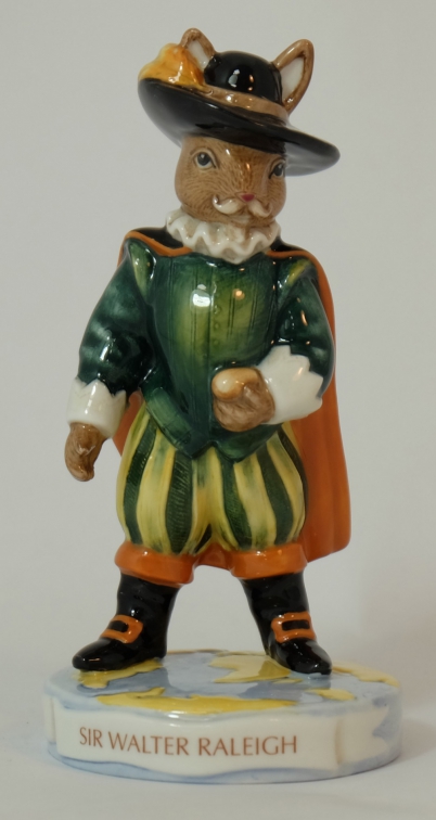 Appraisal: Royal Doulton Bunnykins figure Sir Walter Raleigh DB UK limited