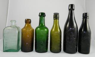 Appraisal: Liquar and Medicine bottles Liquor and Medicine- bottles- including 'Wilson