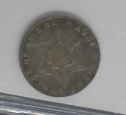 Appraisal: SILVER THREE CENT PIECE MS- All the detail as if