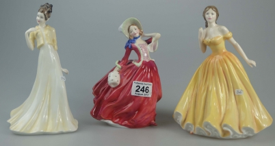 Appraisal: Royal Doulton figures Autumn Breezes HN Bethany HN and Elizabeth