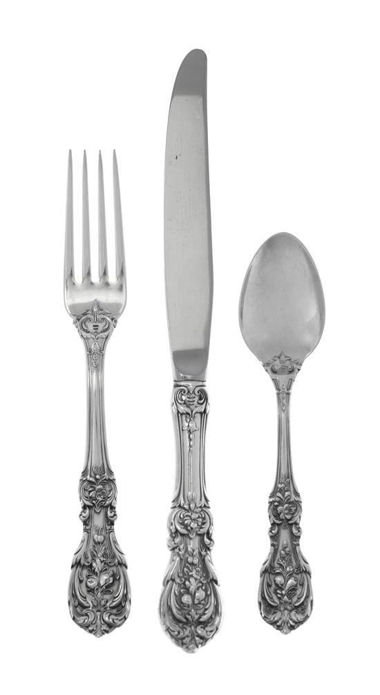 Appraisal: Sale Lot An American Silver Flatware Service Reed Barton Taunton