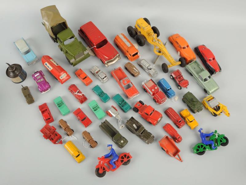 Appraisal: Large Lot of Assorted Diecast Vehicles Includes Tootsietoy and other