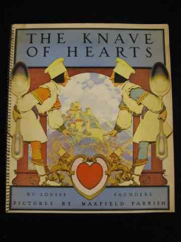 Appraisal: Maxfield Parrish Book ''The Knave ofHearts'' spiral bound scarce ''