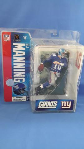 Appraisal: Sportspicks Series Eli Manning Action Figure New York Giants -