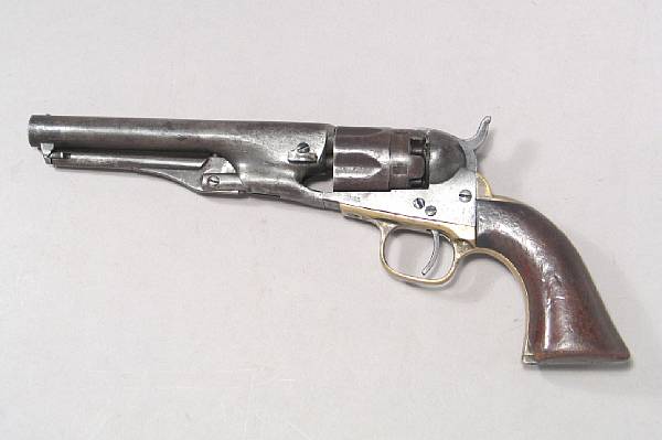 Appraisal: A Colt Model Police percussion revolver Serial no L for