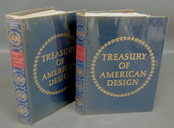 Appraisal: - Books- volumes Treasury of American Design Clarence P Horning