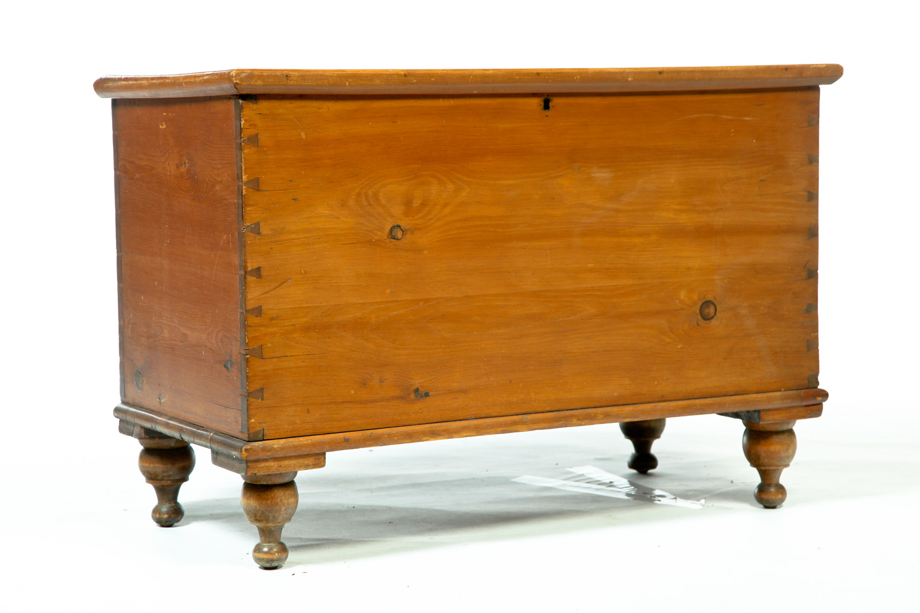 Appraisal: BLANKET CHEST American nd quarter th century Pine with applied