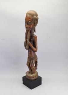 Appraisal: BAULE STANDING MALE FIGURE IVORY COAST MID TH C H