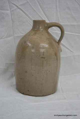 Appraisal: Antique Gallon Crock Pottery Whiskey JugFrom the estate is a