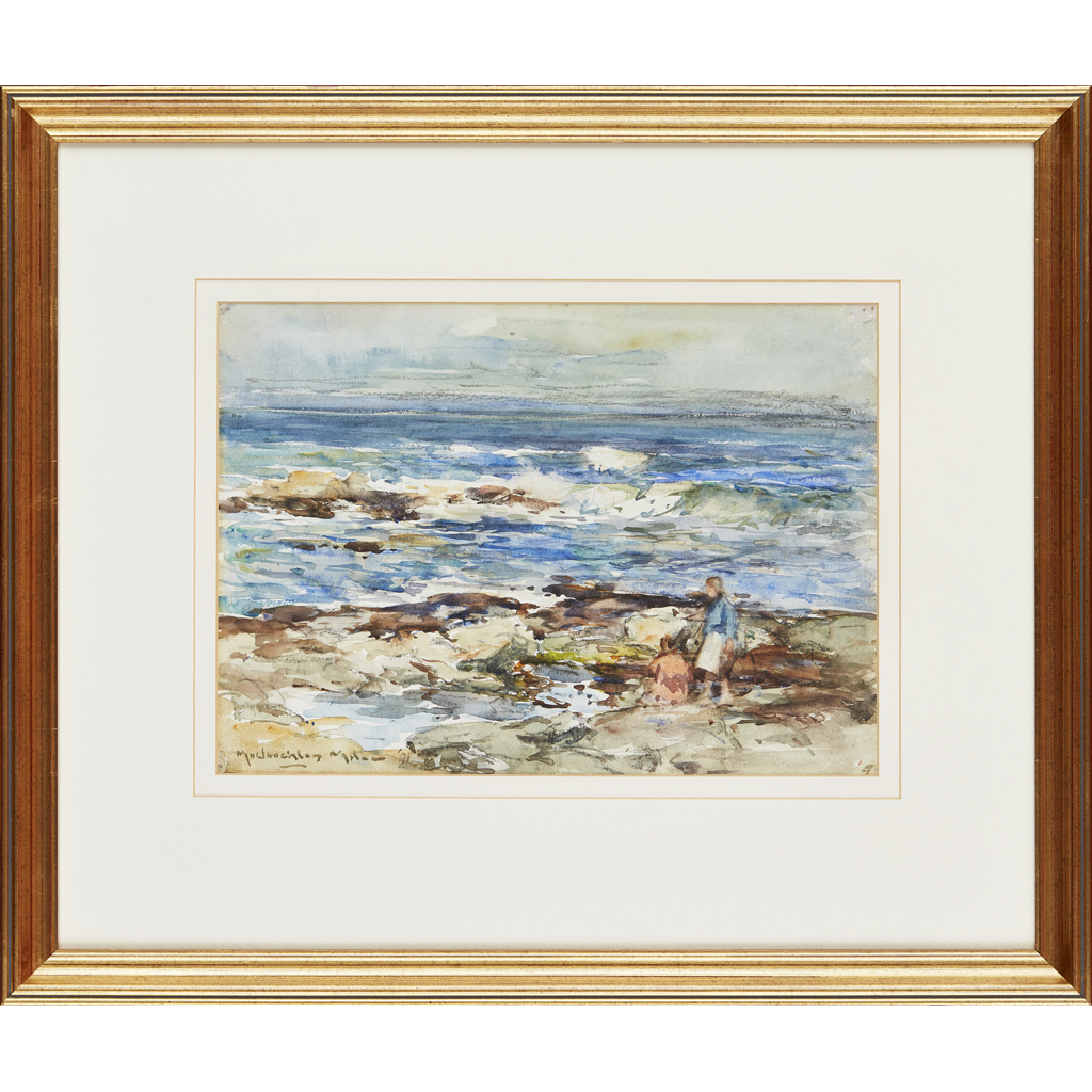 Appraisal: JOHN MACLAUCHLAN MILNE R S A SCOTTISH - SEA AND