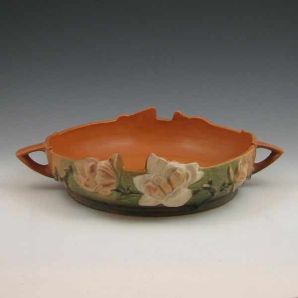 Appraisal: Roseville Magnolia bowl in brown Marked Roseville USA - ''