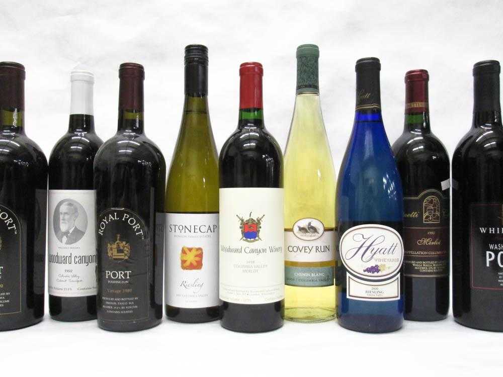 Appraisal: FORTY-EIGHT BOTTLES OF VINTAGE WASHINGTON STATE WINE Columbia Crest Chardonnay