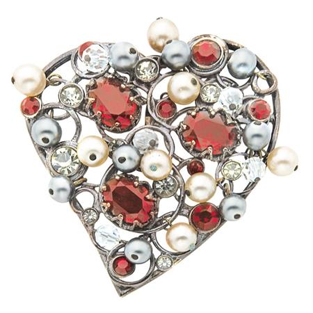 Appraisal: Yves Saint Laurent Heart Pendant Estimate -