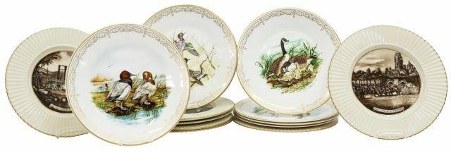 Appraisal: lot of Lenox and Boehm parcel gilt porcelain collector's plates