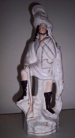 Appraisal: A Staffordshire figure of a Highlander cm high