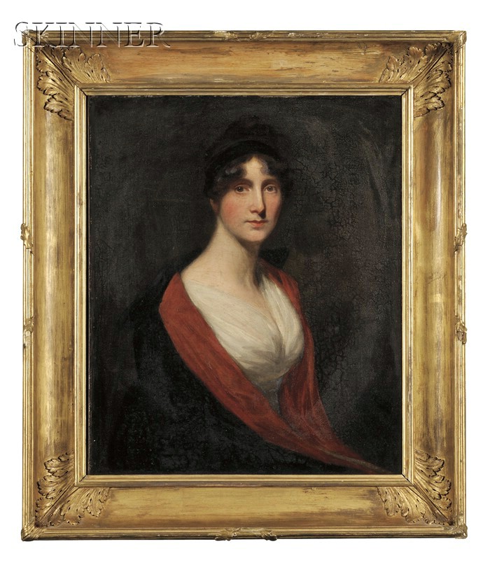 Appraisal: British School th th Century Portrait of a Lady Unsigned