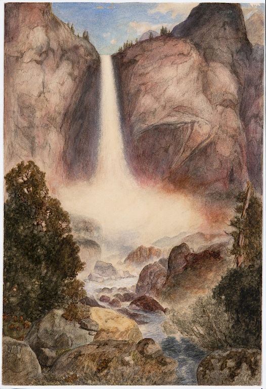 Appraisal: After Thomas Moran Bridal Veil Falls After Thomas Moran -