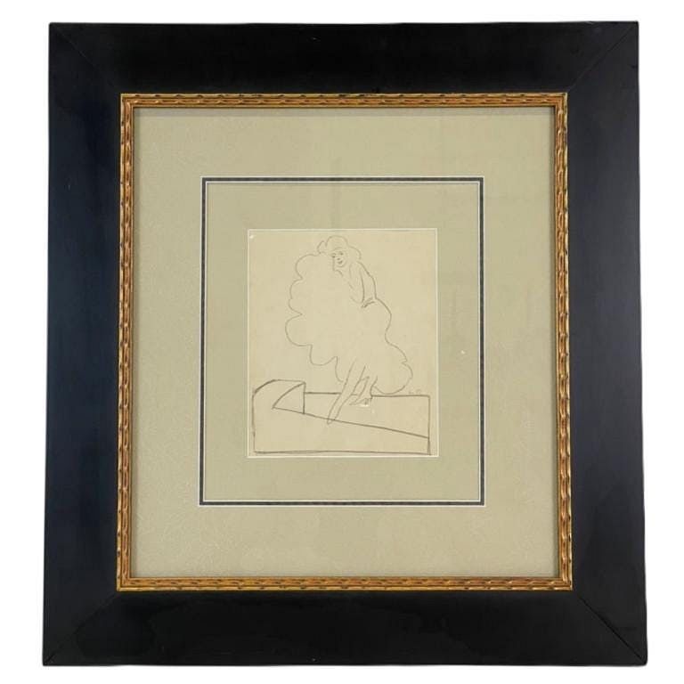 Appraisal: Ludovic-Rodo Pissarro French - Pencil sketch by the prestigious French