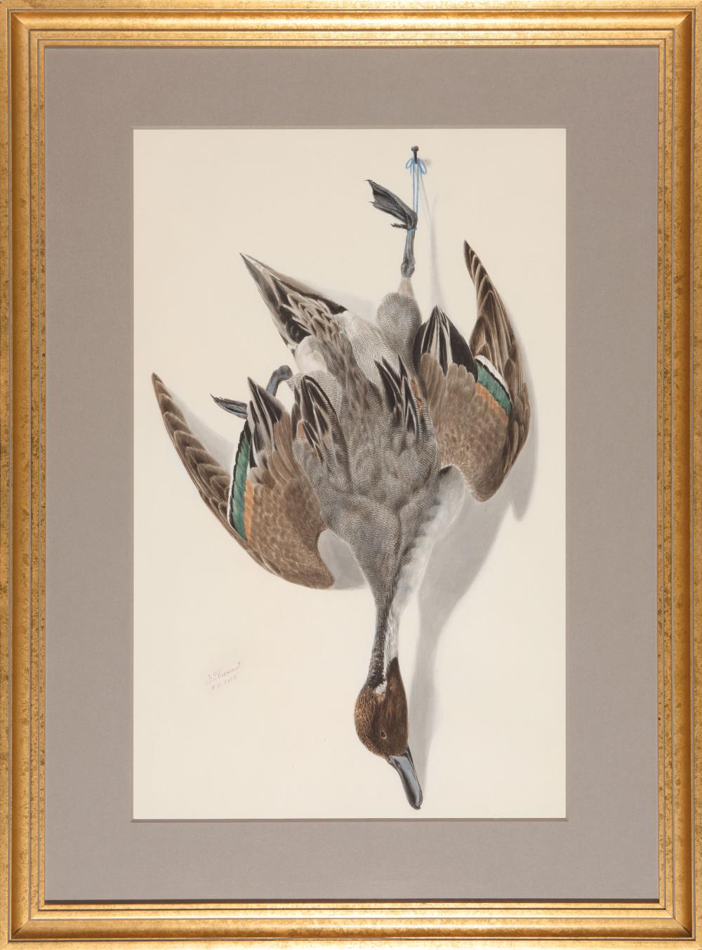 Appraisal: George Louis Viavant American Louisiana - Nature Morte Pintail Drake