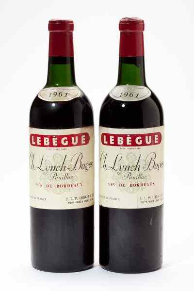 Appraisal: Chateau Lynch BagesPauillac bottles ts lbsl''A possible legend candidate the