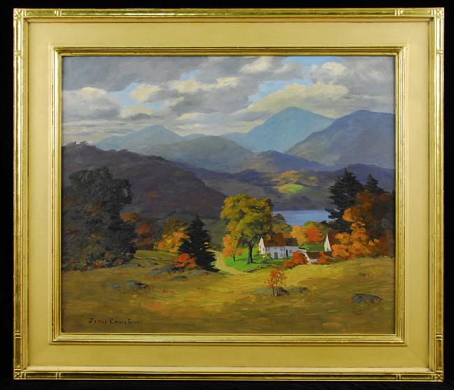 Appraisal: JAMES EMERY GREER American d HOMESTEAD IN THE WHITE MOUNTAINS