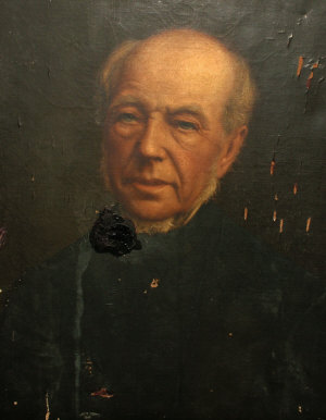 Appraisal: British School late th Century- Portrait of a gentleman traditionally