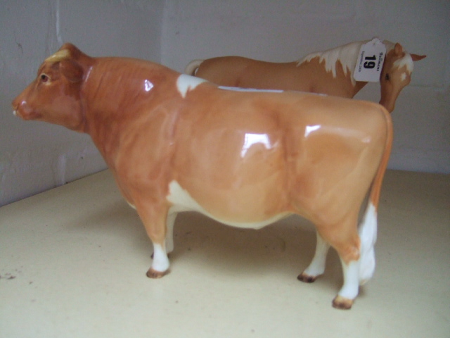 Appraisal: A Beswick bull No Sabrina's Sir Richmond th