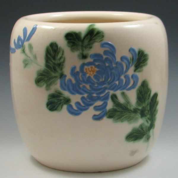 Appraisal: Hand Painted Jardiniere unmarked small chip on the underside of