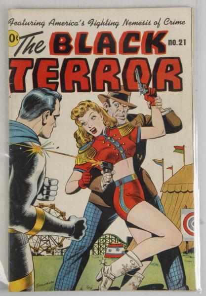 Appraisal: The Black Terror Comic No Description This issue features a