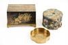 Appraisal: JAPANESE LACQUER BOXES - Edo Period -Tray Covered Box decorated