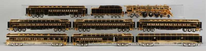 Appraisal: MTH Hudson Millenium Passenger Train Set Contemporary Includes four passenger