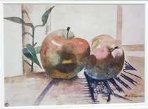 Appraisal: William Sommer American - Sunday Morning Apples Photo-mechanical reproducion of