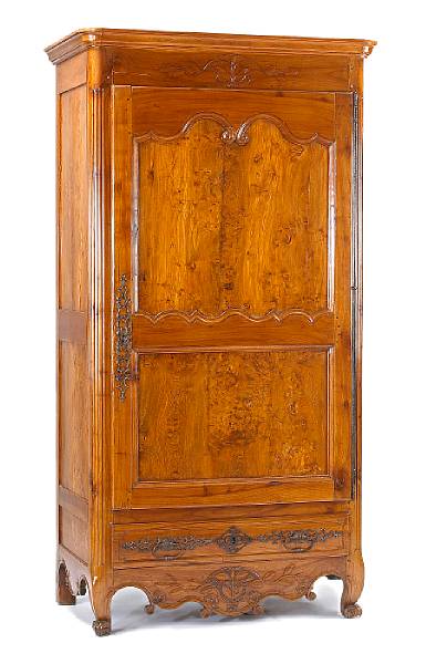 Appraisal: A Louis XVI fruitwood bonneti re late th century The