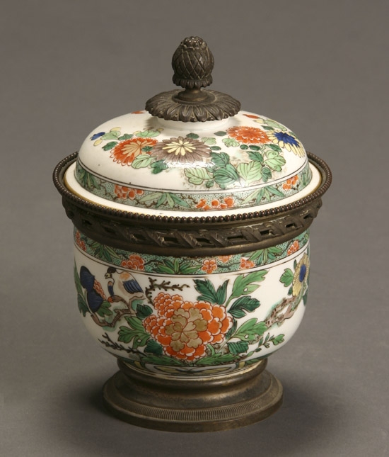 Appraisal: Samson Ormolu Mounted 'Imari' Potpourri Second Half th Century With