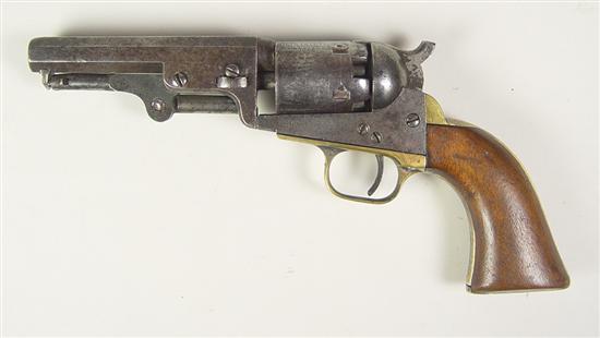 Appraisal: Model Colt Pocket Pistol Bobbed lever Silver gone