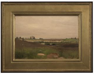 Appraisal: Lockwood de Forest ''Santa Barbara with Path and Ocean in