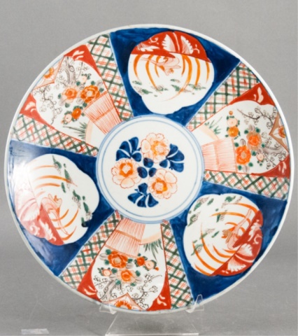 Appraisal: Imari Hand-Painted Charger Diameter