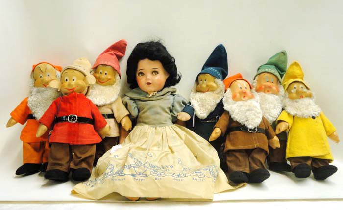 Appraisal: SNOW WHITE AND THE SEVEN DWARVES DOLL COLLECTION by Ideal