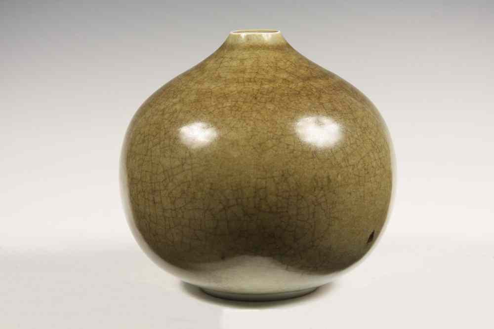 Appraisal: BROTHER THOMAS CERAMIC VASE - Art Pottery Vase by Brother