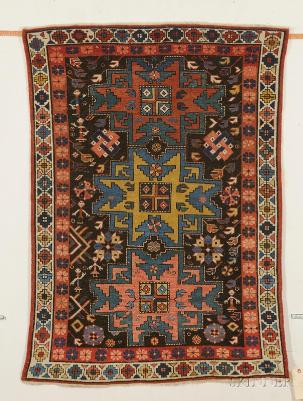 Appraisal: Seichour Rug Northeast Caucasus last quarter th century small area