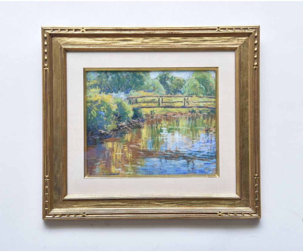 Appraisal: Albert Van Nesse Greene Pastel Albert Van Nesse Greene NY