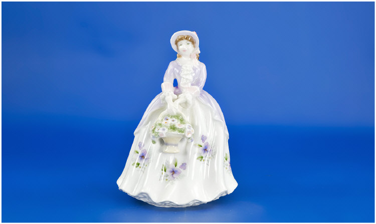 Appraisal: Royal Worcester Figure Sweet Pansy Royal Worcester No