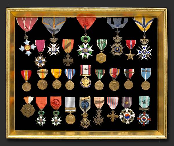 Appraisal: A group of Medals and Documents to Major General Cornelius