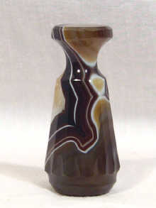 Appraisal: A carved agate seal cm high