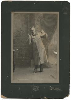 Appraisal: LeRoy Servais Cabinet Photograph of Magician Servais LeRoy San Francisco