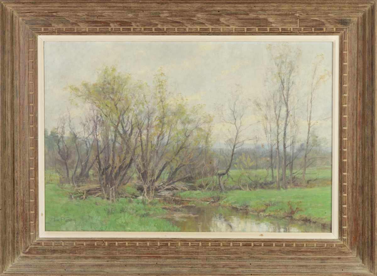 Appraisal: Olive Parker Black Olive Parker Black American - Brook Scene