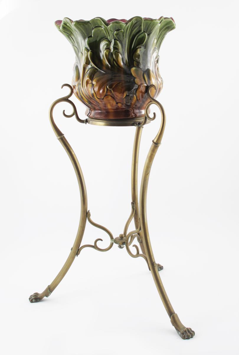 Appraisal: A Bretby Pottery jardiniere