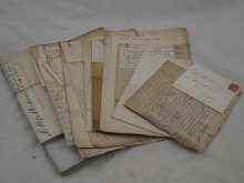 Appraisal: An extensive collection of historical legal documents title deeds political