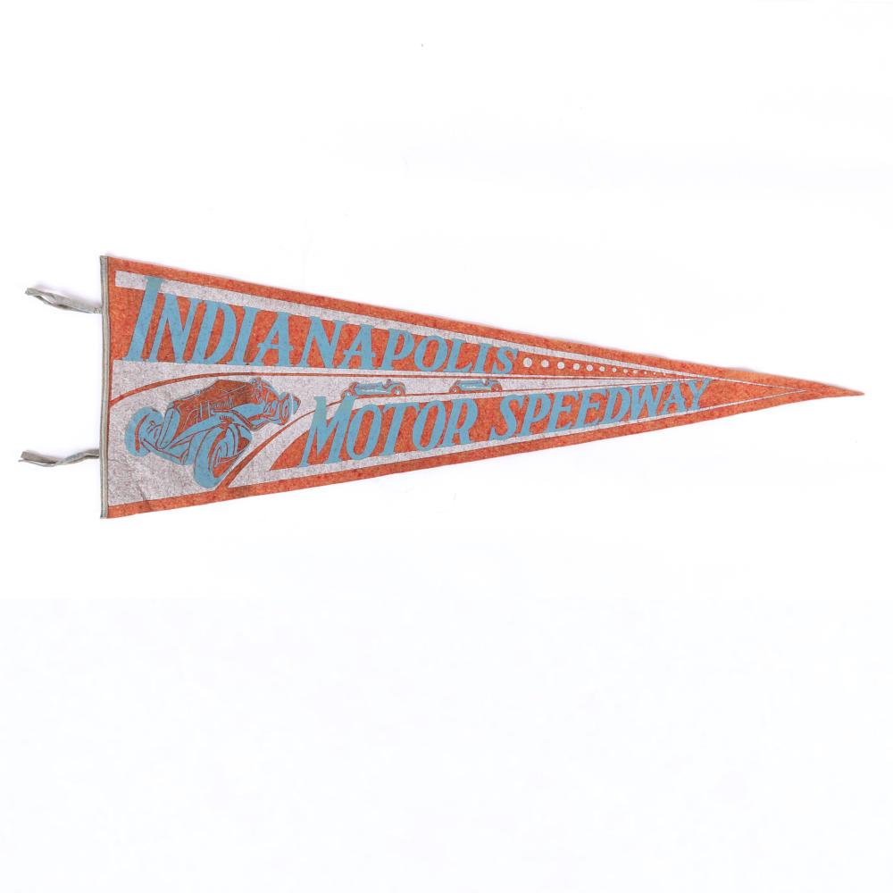 Appraisal: 'S INDIANAPOLIS MOTOR SPEEDWAY PENNANT 's Indianapolis Motor Speedway Pennant