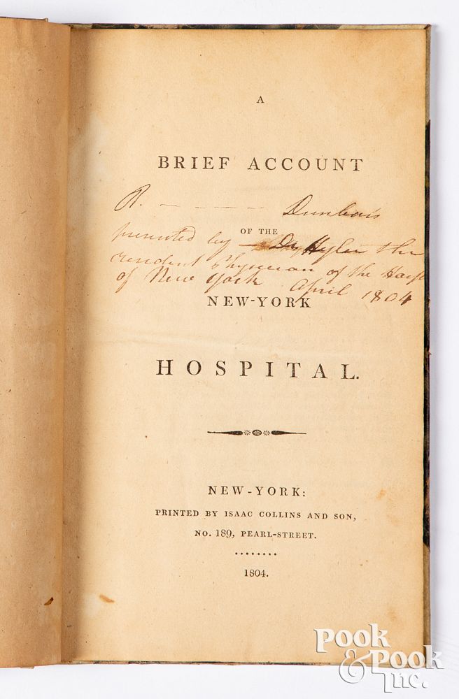 Appraisal: A Brief Account of the New York Hospital A Brief